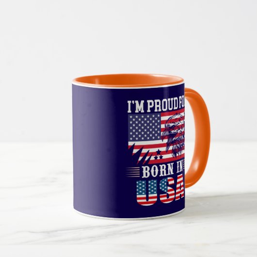 I'm Proud For Born in USA-62974 Mok (Voorkant rechts)