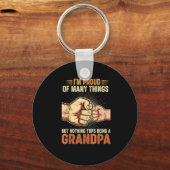 I'm Proud Of Many Things Life Nothing Beats Being Sleutelhanger (Voorkant)