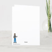 I'm Quackers for you Kaart (Achterkant)