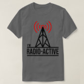 Im Radio Actieve Ham Radio T-shirt (Design voorkant)