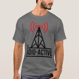 Im Radio Actieve Ham Radio T-shirt