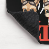 I'm Rare JJ 3 poses Mousepad Muismat (Hoek)