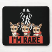 I'm Rare JJ 3 poses Mousepad Muismat (Voorkant)