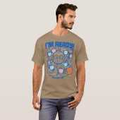 Im Ready Coffee Octopus Blue van Tobe Fonseca T-shirt (Voorkant volledig)