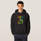I'm Ready To Crush 1st Grade T Rex Dinosaur Back T Hoodie (Voorkant volledig)