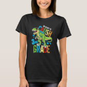 I'm Ready To Crush 3rd Grade Dinosaur Rex Back To  T-shirt (Voorkant)