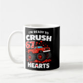 I'm Ready To Crush 67 Hearts Truck Valentines Day  Koffiemok (Links)
