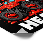 I'm Ready To Crush 67 Hearts Truck Valentines Day  Poster (Hoek)