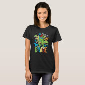 I'm Ready To Crush 7th Grade Dinosaur Rex Back To  T-shirt (Voorkant volledig)