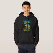 I'm Ready To Crush Kindergarten Dinosaur Back To S Hoodie (Voorkant volledig)