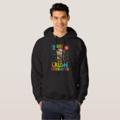 Im Ready To Crush Kindergarten Happy First Day Of Hoodie (Voorkant volledig)