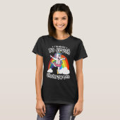 I'm Ready To Crush Kindergarten Unicorn Ballerina  T-shirt (Voorkant volledig)