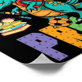 I'm Ready To Crush Pre-k Monster Truck Dino Ck To Poster (Hoek)