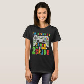 I'm Ready To Crush Second Grade Back To School Gam T-shirt (Voorkant volledig)