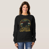 I'm Really A Capybara Capybaras Lovers Trui (Voorkant volledig)