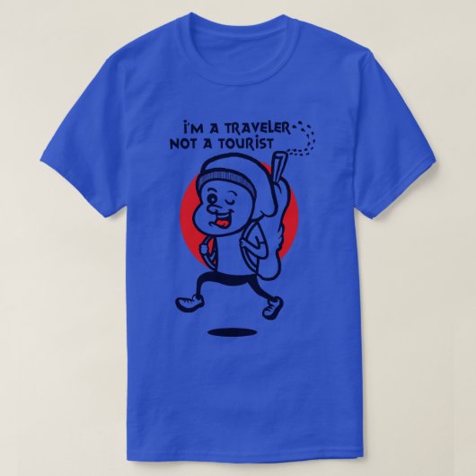 IM-reiziger T-shirt (Design voorkant)