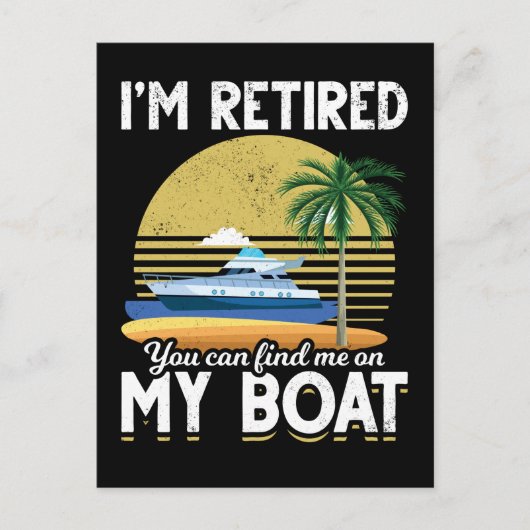 Im Repension Funny Boat Briefkaart (Voorkant)