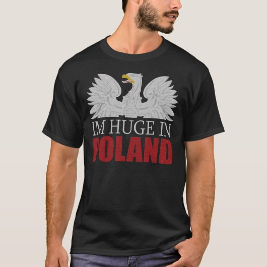 Im reusachtig in Polen t shirt (Voorkant)