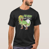 I'm Rexy And I Know It Cute Rex Dinosaur T-shirt (Voorkant)