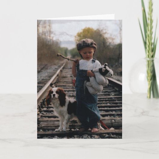 IM RUNNING AWAY KAART (Voorkant)