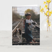 IM RUNNING AWAY KAART (Gele Bloem)