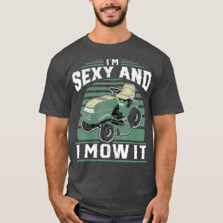 Im Sexy en ik maken het grappige rondtrekkend. T-shirt