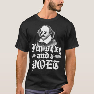 Im Sey en een dichter Schrijver Proza en Poëzie T-shirt
