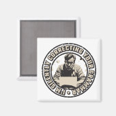 I'm Silently Correcting Your Grammar Magneet (Voorkant / Achterkant)