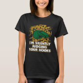 Im Silently Judging Your Hooks Boxing Coach  Boxer T-shirt (Voorkant)
