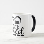 i'm so loved magische mok (Voorkant rechts)