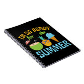 Im So Ready For The Summer-Summer-Beach-Ocean Notitieboek (Rechterzijde)
