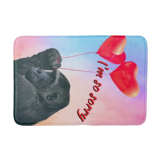 "I'm so sorry" Badmat (Voorkant)