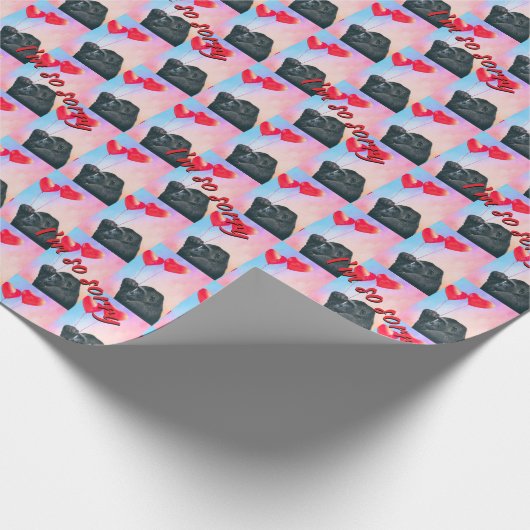 "I'm so sorry" Cadeaupapier (Hoek)