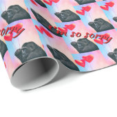 "I'm so sorry" Cadeaupapier (Rol Hoek)