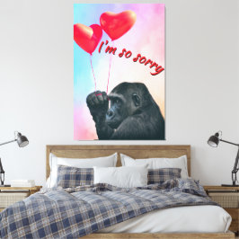 "I'm so sorry" Canvas Afdruk