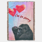 "I'm so sorry" Deken (Voorkant Verticaal)