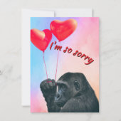 "I'm so sorry" Enkele kaart (Voorkant)