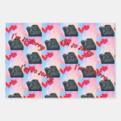 "I'm so sorry" Inpakpapier Vel (Voorkant 2)