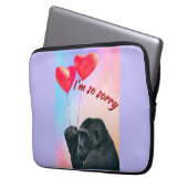 "I'm so sorry" Laptop Sleeve (Voorkant Links)