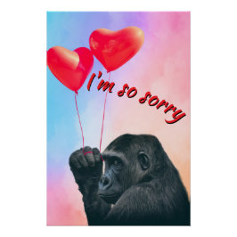"I'm so sorry" Perfect Poster