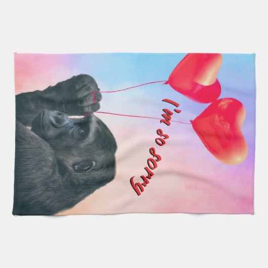 "I'm so sorry" Theedoek (Horizontaal)