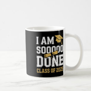 Im Soo Done CL van 2025 Funny Afstuderen Senior T- Koffiemok