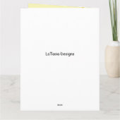 I'm Sorry Little Chicken Belated Birthday White Kaart (Achterkant)