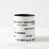 "I'M SORRY"-MOK" MOK (Midden)