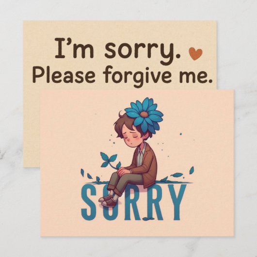 Im Sorry Postcards  Briefkaart (Voorkant / Achterkant)