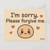 Im Sorry Postcards  Briefkaart (Achterkant)