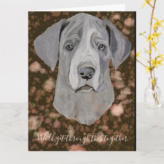 I'm Sorry. We'll Get Through This Together Kaart (Gele Bloem)