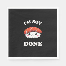 I'm Soy done Kawaii Sushi Servet