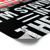 I'm Staying In Tha Van Funny Phasmophobia Gamer Me Poster (Hoek)