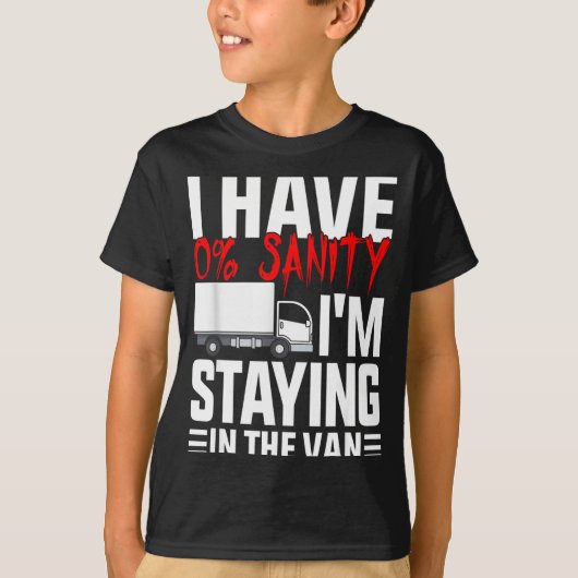 I'm Staying In Tha Van Funny Phasmophobia Gamer Wo T-shirt (Voorkant)